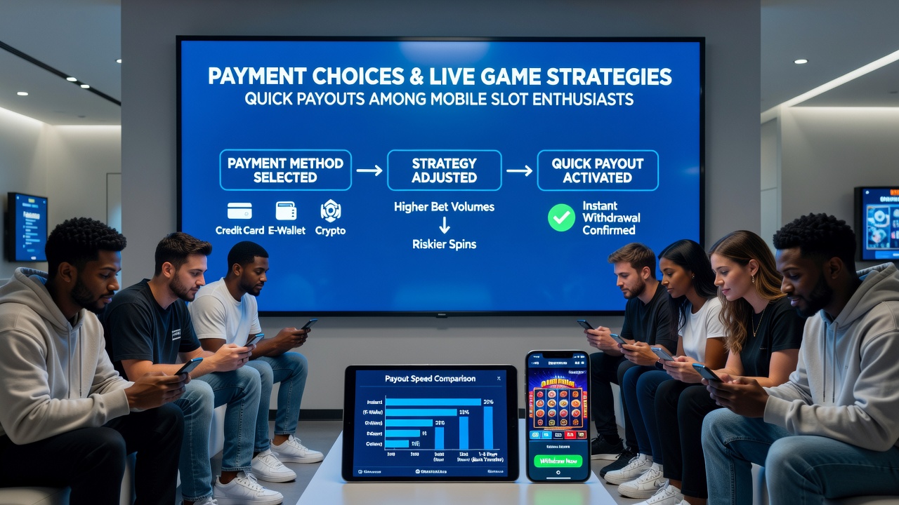 Mobile Nutzer analysieren Zahlungsflüsse und Bonusoptionen während Live-Slot-Sessions
